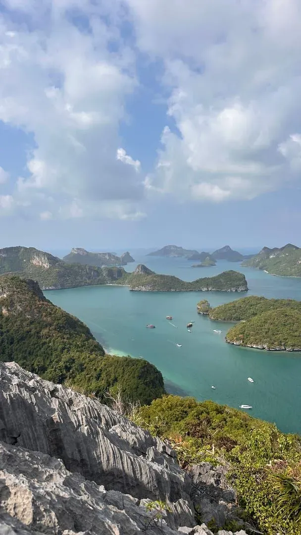 Ang Thong's islands from a lookout