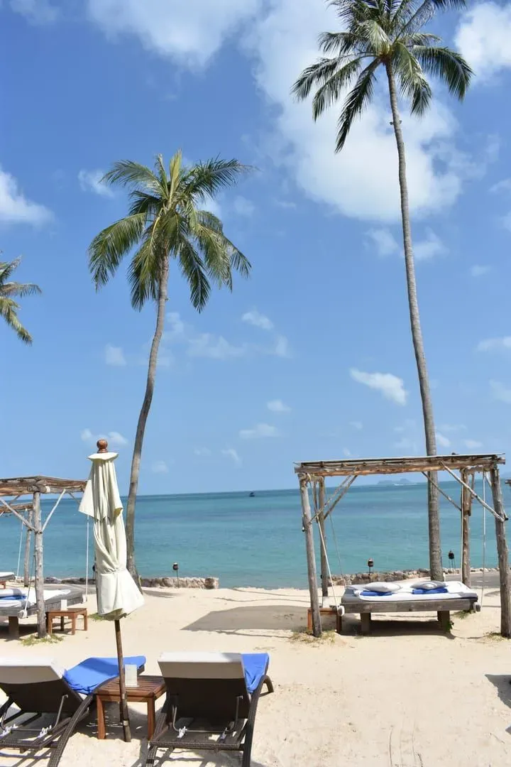 Bang Po Beach shoreline near Napasai Samui, Koh Samui, view 9