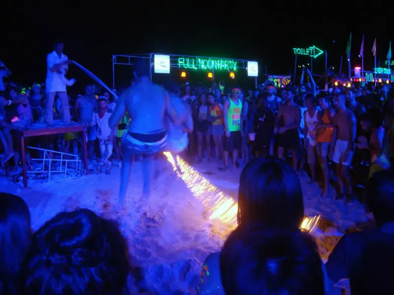 Fire skipping rope, 2015