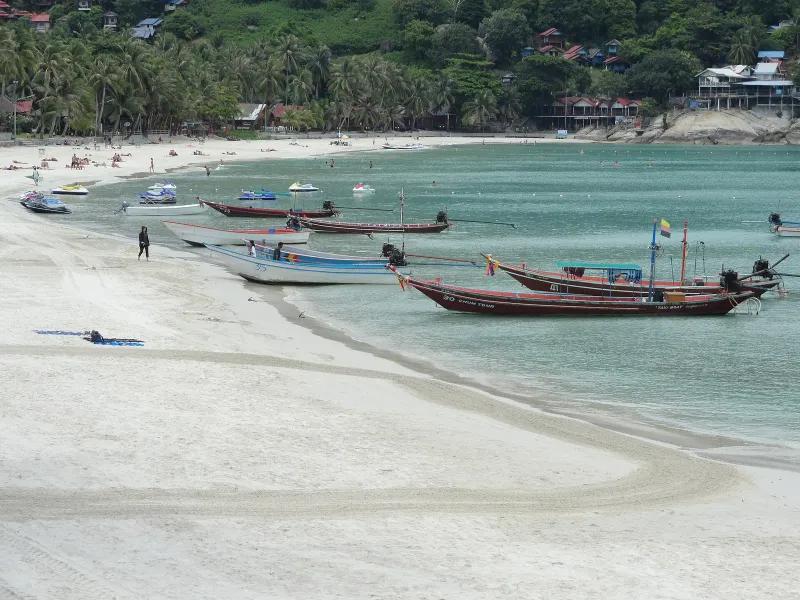 The morning after on Sunrise Beach