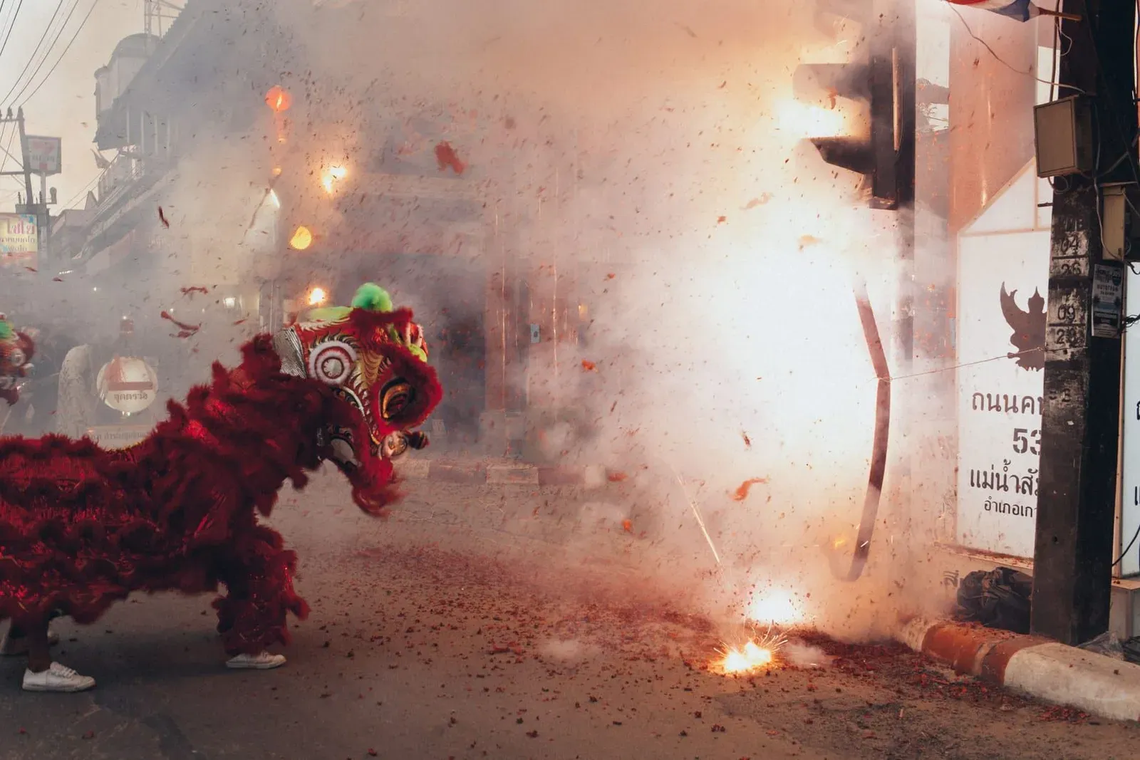 Chinese New Year Koh Samui: 6 Feb 2027, Shrines and Lion Dances