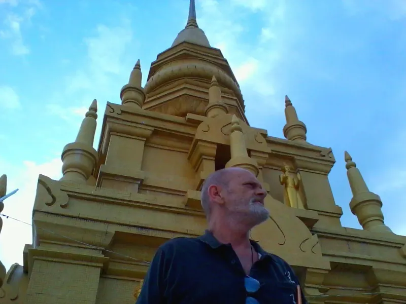 Laem Sor Chedi, Buddhist Temple, Samui, Thailand