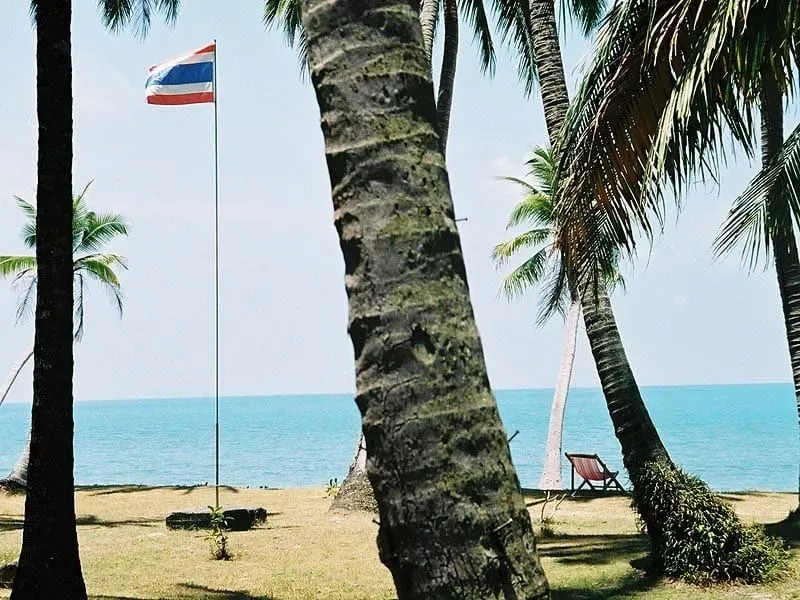 Lipa Noi Beach on the west coast of Ko Samui, Thailand