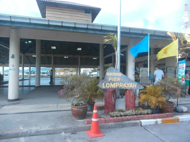 Nathon Pier, Lomprayah, Ko Samui 2014, february