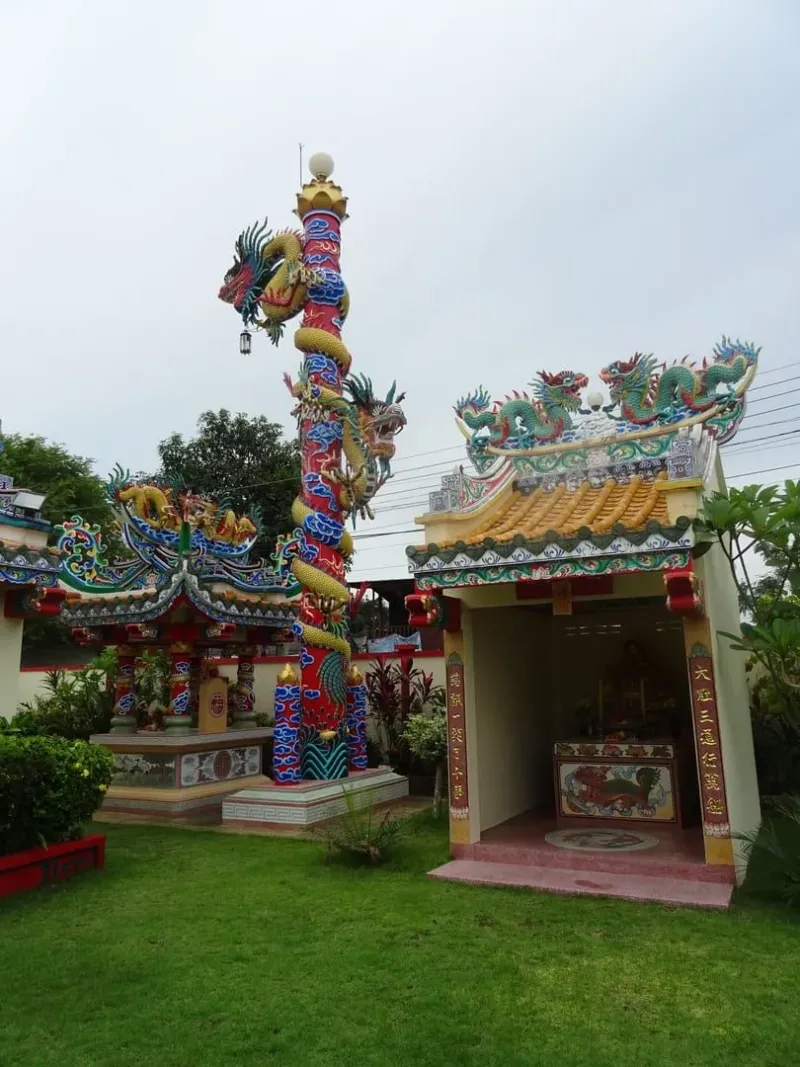 A temple built in 1862 in Nathon, Ko Samui by people from Hainan, China, view 3