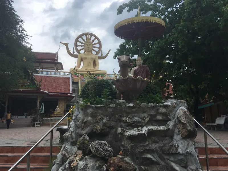 Wat Phra Yai in the north of Ko Samui