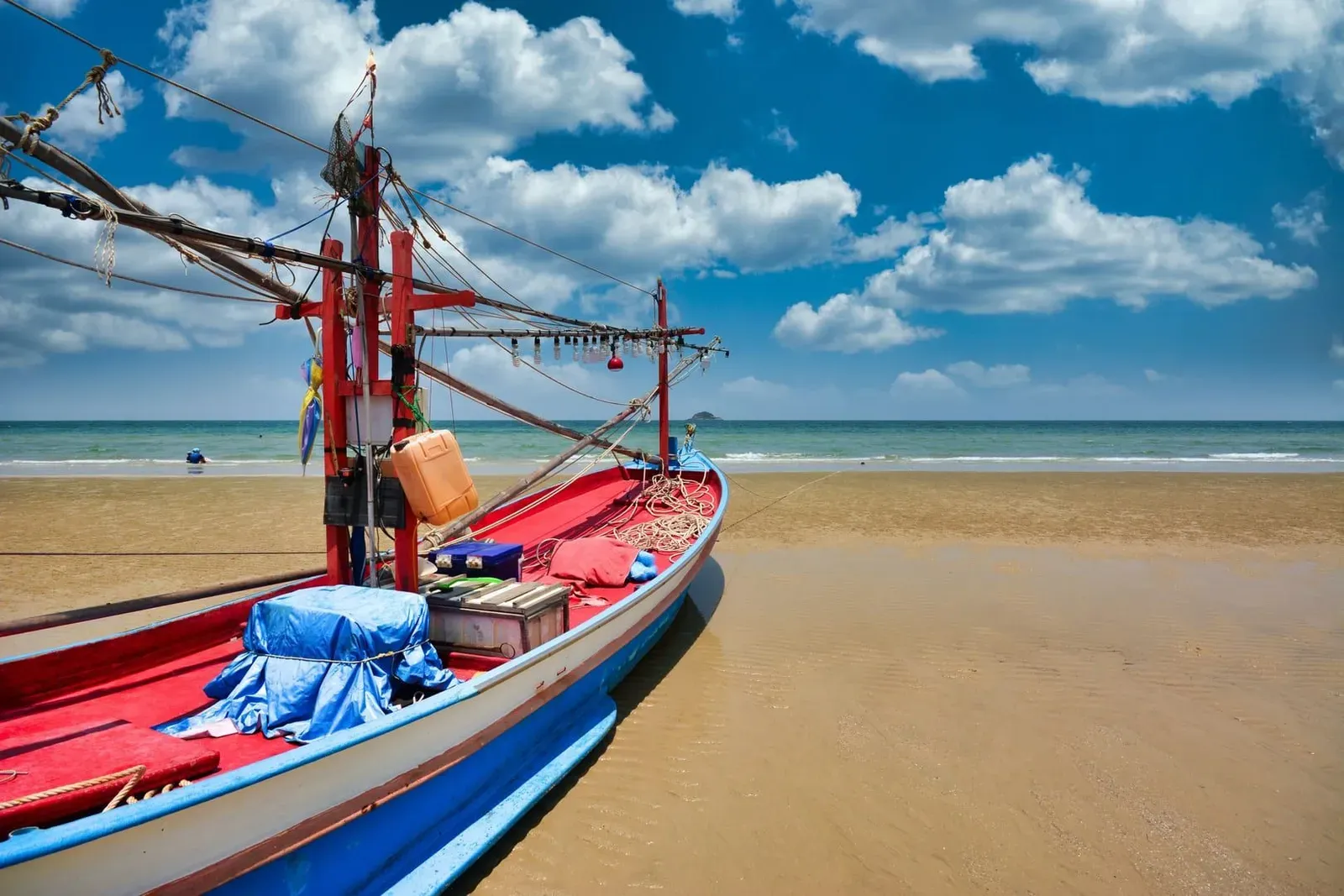 Hua Thanon Fishing Village: Samui Boats, Market and Mosque