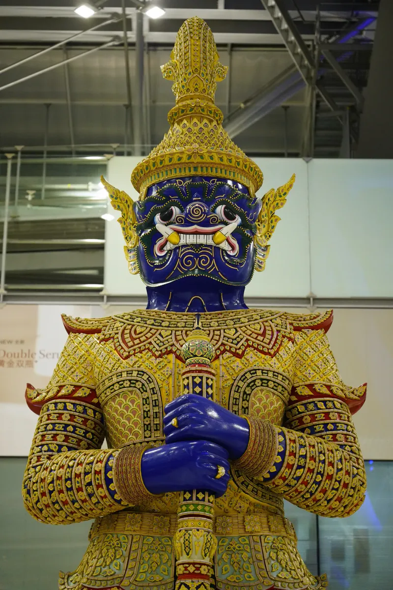 Suvarnabhumi Airport in Bangkok, the main departure point for Bangkok Airways flights to Koh Samui