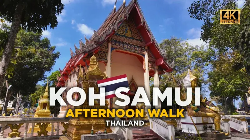 Entrance of Wat Chaeng, Nathon, Koh Samui