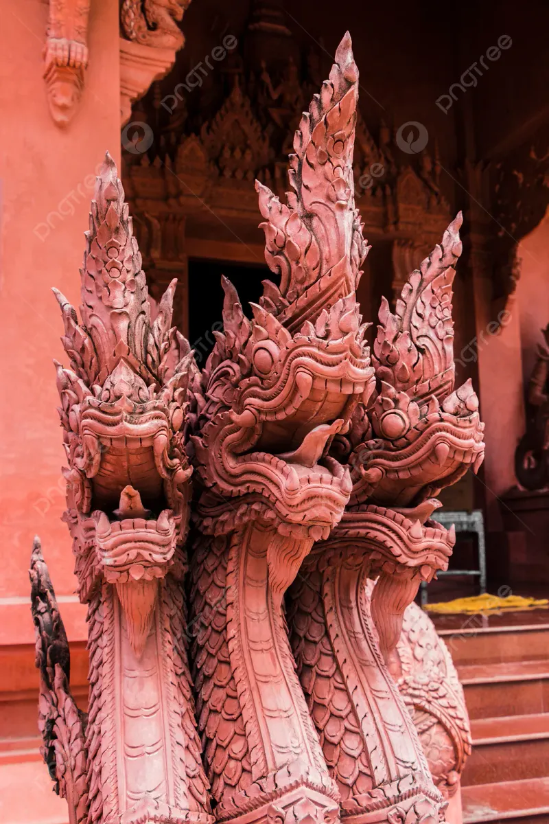 Shrine detail at Wat Sila Ngu, Koh Samui